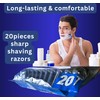 Men’s Razor (20 pack) Double Blade Blue Razor Disposable Razors