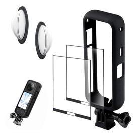 Insta360 X3 Accessories Lens Protector for Insta360 X3, Insta 360 Degree X3 Accessory Kit Included, Lens Protector For Insta360 X3, Insta360 X3 Screen Protector and Holder for Insta360 X3 Action
