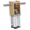 DC Gear Motor, Double Shaft Worm Car Machine Reduction DC