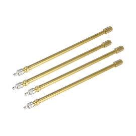 Hihaha 4pcs 200mm/7.87" Car Tire Valve Stem Air Inflation Extension Adaptor Durable Material