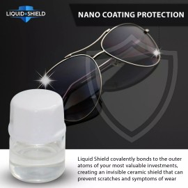 Liquid Shield Eyewear Eye Glasses Lens Scratch Resistant Protective Coating Kit