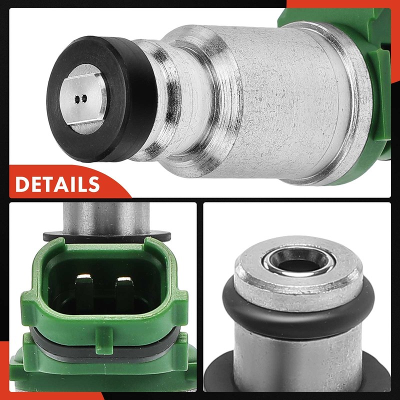 A-Premium Set of 4 Fuel Injectors Compatible with Toyota Camry