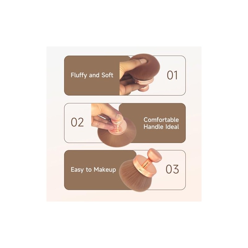 Brocha de Maquillaje Corporal Extragrande
