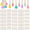 Fasmov 100 Pcs Hanging Car Air Freshener Diffuser, 10ml/8ml/5ml Empty