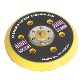 Sealey PTC150DFV DA Dust-Free Backing Pad for Hook & Loop Discs Ø145mm 5/16"UNF