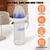Ajrwiiy 4 Pack Baby Bottle Handles Compatible with Lansinoh Baby