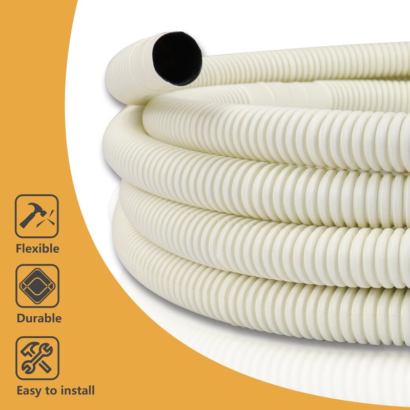 LBG Products 26 Ft Air Conditioner Drain Hose for Ductless