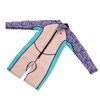 Long Sleeve Shorts Kids Wetsuit 2.5MM Neoprene Toddler Winter Surfing