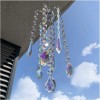 H&D HYALINE Chandelier Crystal Wind Chimes – AB Coating Prism