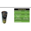 Dispensador de Popotes de Acero Inoxidable, 34 cm Alto, 2500