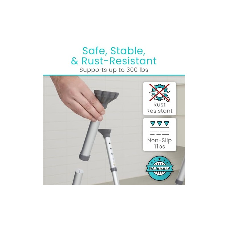 Vive Shower Chair for Elderly & Disabled - Handicap Bath