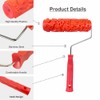 Nichiyo 7'' Patterned Roller for Wall Decoration Classic Brick Embossing