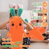 Carrot Hug Cushion, 50 cm Carrot Cuddly Toy, Kawaii Carrot