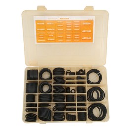383 Pieces Rubber O Ring Assortment Kit 4138938 Replacement for HITACHI Zacks Construction Vehicle Compressor