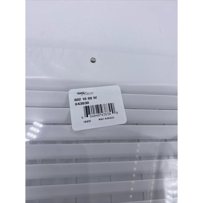 HART/COOLEY A/C - HEAT REGISTER 10x8” (Adjustable) 2-Way Steel-White-NE