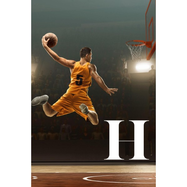 H: Slam Dunk Basketball Notebook | Game / Sport Themed