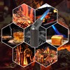 Kitchen Cooking Butane Torch Lighter with Safety Lock ，Lock Fire