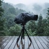 Camera Rain Cover, Waterproof Raincoat for DSLR Cameras and Lenses,