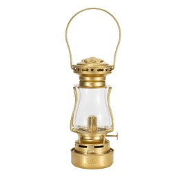 Thous Winds Petroleum Storm Lamp, Retro Petroleum Lamp Outdoor, "Twilight" Kerosene Lantern, Windproof Storm Lantern for Outdoor Activities, Camping, Hiking, Picnic, Patio, Brass