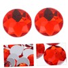 KONTONTY Flatback Round Acrylic Rhinestones 25mm for Craft Projects Costumes