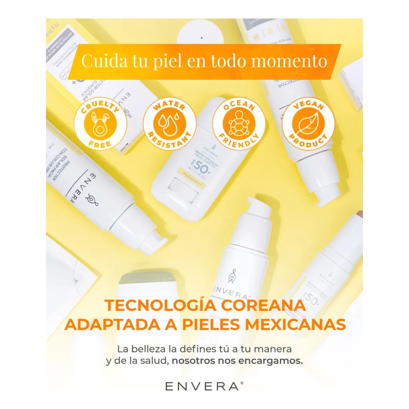 Protector Facial Primer + Bloqueador + Protector En Barra