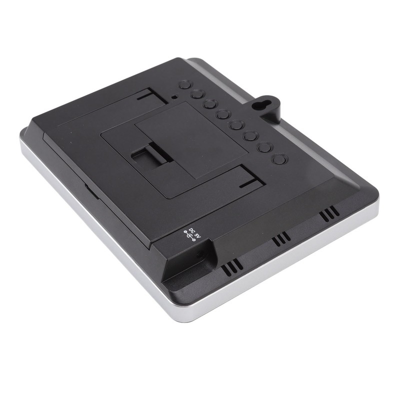 Weather Clock Humidity Temperature Sensor Meter Thermometer for Home Office