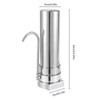 N/A Countertop Filter Water Filtration Filter Sink Drinking System Stainless