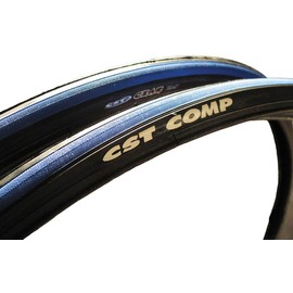 CST Czar Comp Road Tire, Blue/Black, 700x25