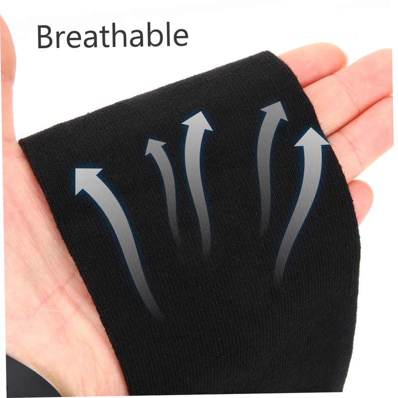 Gatuida 4 Pairs Cotton Arm Sleeves with Thumb Hole Long