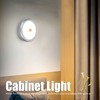Body Induction Lamp Dimmable USB Rechargeable Night Light for Cabinet
