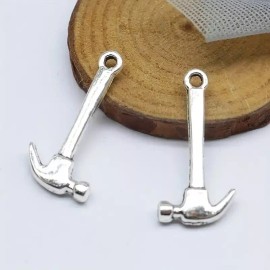 Unbranded Dollhouse Hammer Set 4 Pieces Metal 1/12 Scale