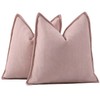 Madizz Textured Chenille Cushion Covers Set of 2 Super Soft