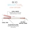 StyleCraft Breezy Curl 2-in1 Cool Air Hair Styler Tourmaline Ionic