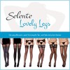 Selente Lovely Legs Women's Sophisticated Tights in Suspender Stocking Look,