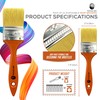 10 Pack Paint Brushes Ideal for Walls & Ceilings, Paint