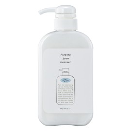 Waderskin Pure Me Mildly Alkaline Foam Cleansing, 500g, 1 piece / 와더스킨 퓨어미 약알칼리성 폼클렌징, 500g, 1개
