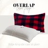 Elegant Comfort 3-Piece Buffalo Lodge-Plaid Comforter Set, Luxurious, Heavyweight, All