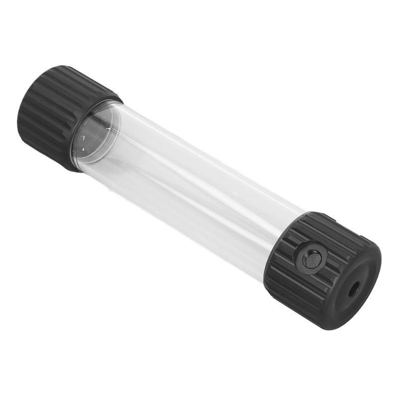 295mm Cylindrical Water Cooling Tank G1/4 Thread PMMA POM Transparent