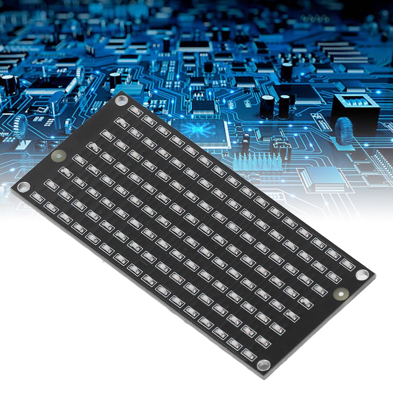 LED Matrix Control Module 8x16 Panel IC2 Communication Display DC3.3‑5V