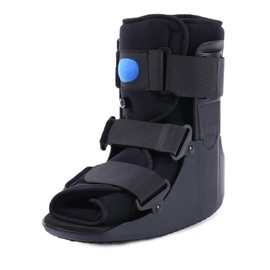 Short Walking Boot Fracture Boot Air Walker Boot for Orthopaedic Boot for Sprained Ankle, Walker Brace for Broken Foot Achilles Tendon Injury (Medium)