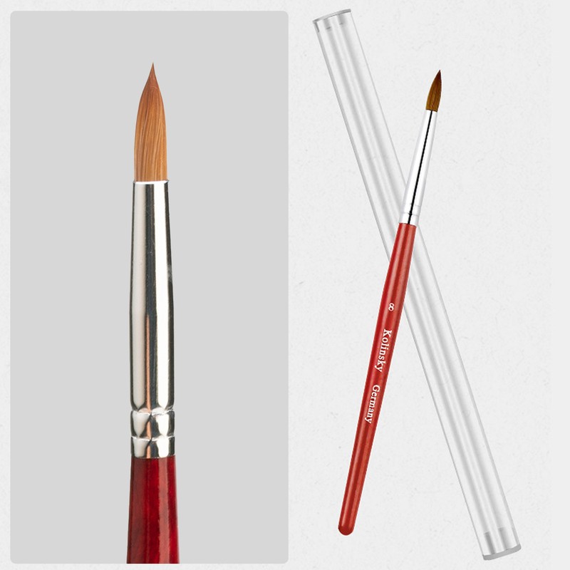 gel nail brush Kolinsky nail acrylic brush 3-piece set /