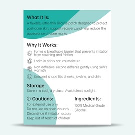 Acne Scar & Dark Spot Patches – Gentle Non-Adhesive Silicone Dots, Safe for Sensitive Skin – Ultra-Thin, Breathable & Nearly Invisible – 72 Pimple Patches, 2 Sizes