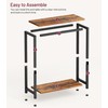 SLEEPING LAMB Narrow End Tables Living Room Set of 2