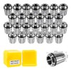 SILIVN 26PCS ER32 Spring Collet Set for CNC Engraving Machine