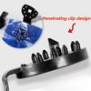 50 Plastic Clips for Sun Protection Nets Awning Clips Black