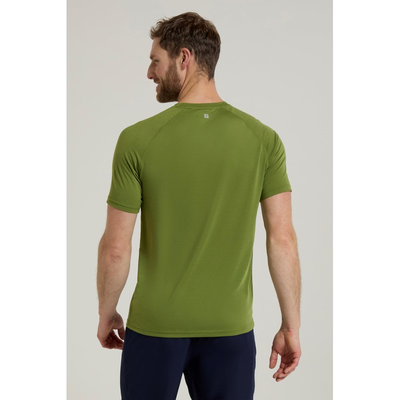 Mountain Warehouse Mens Quick Dry Active T-Shirt - Lightweight &