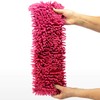 COM-FOUR ® [Set of 4 Floor Mop – Microfibre Chenille (Blue/Pink/Yellow/Neon Green)