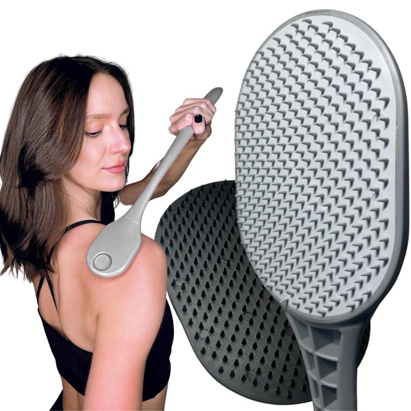The Ultimate Back Scratcher, Scalp Massager, Back Massager, & Exfoliator Has Large Scratch Surface, Relieves Stress & Anxiety - an All Body Back Scratcher Gives a Deep Soothing Scratch