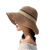 WITERY Trendy Women's Sun Hat Summer Straw Cap for Women