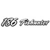 Triton Boat Raised Emblem Decal Sticker | 186 Fishunter